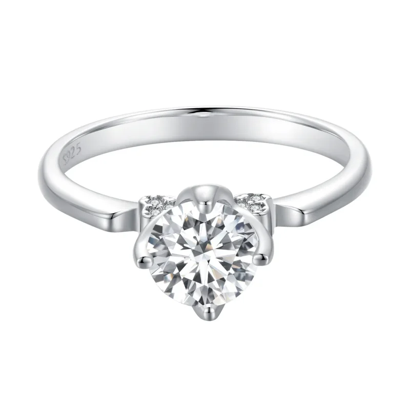 (slika za) Obesek za poročni prstan v stilu Pandora - MSR024 - Ogled 4