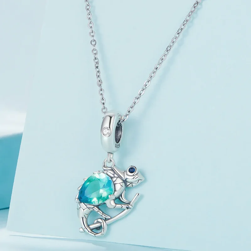 (slika za) Obesek za spreminjanje barve v stilu Pandora - SCC2527 - Ogled 2