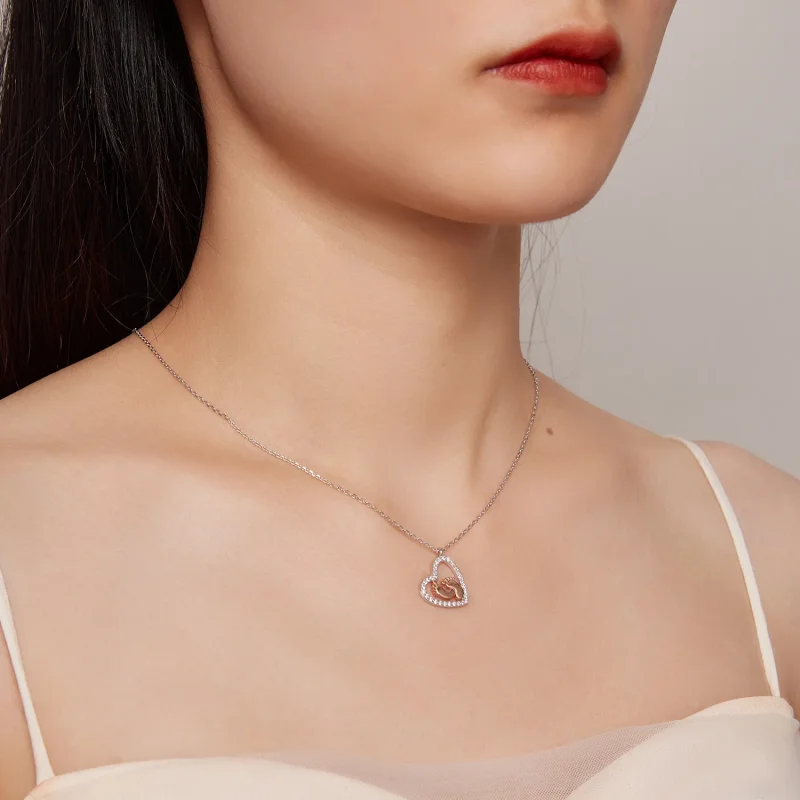 (slika za) Ogrlica za mame v stilu Pandora - SCN495 - Ogled 6