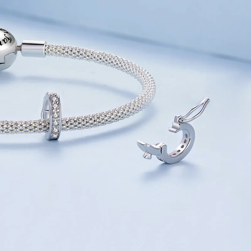 (slika za) Pandora Style Clear Sparkle Distančnik obesek - BSC886 - Ogled 4