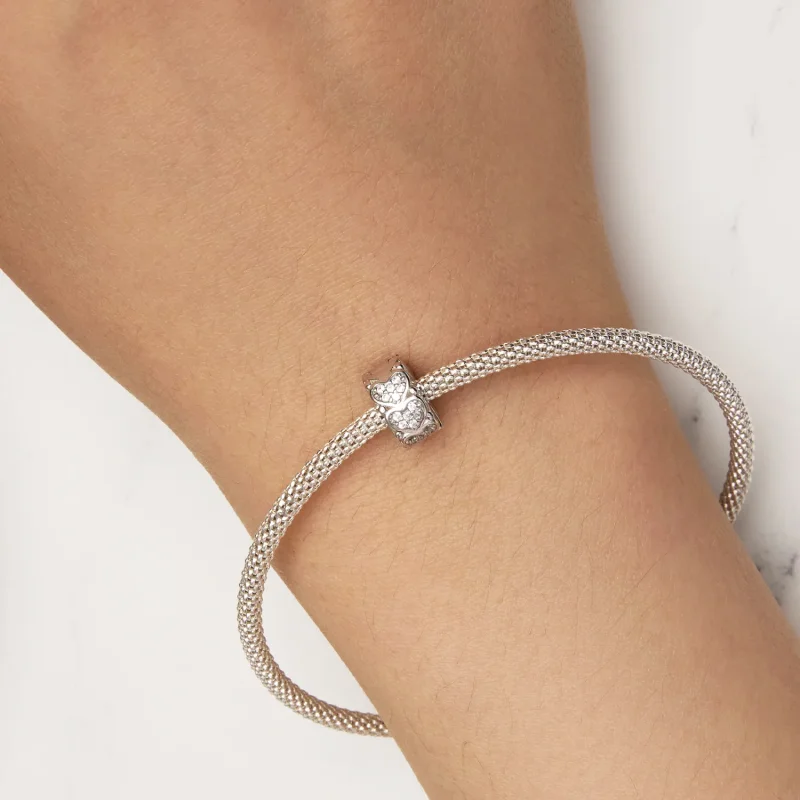 (slika za) Pandora Style Heart Distančnik - BSC885 - Ogled 6