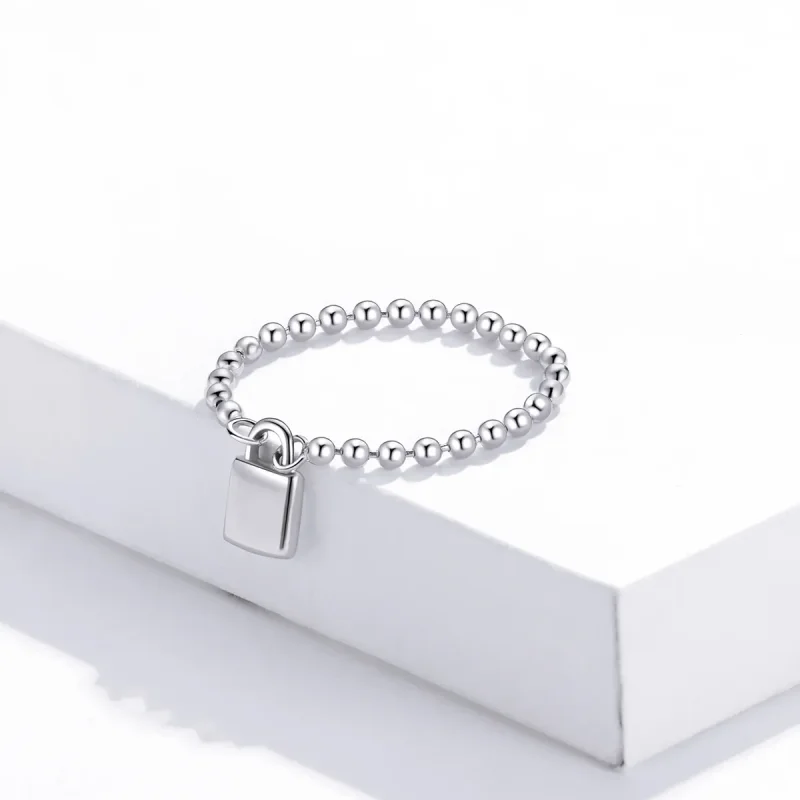 (slika za) Pandora Style Love Lock Prstan - SCR703 - Ogled 3