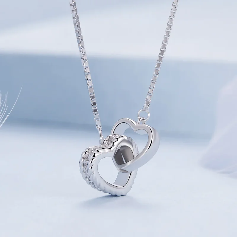 (slika za) Prepletena ogrlica v slogu Pandora - BSN339 - Ogled 3