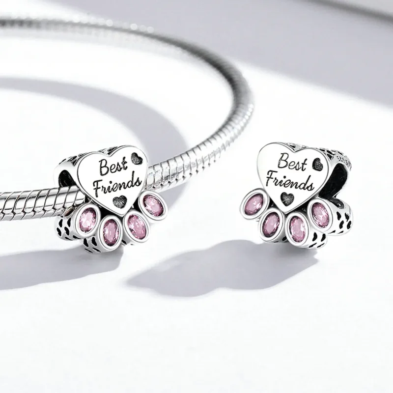 (slika za) Razprodaja Pandora Style Charm Friend - BSC517 - Ogled 4
