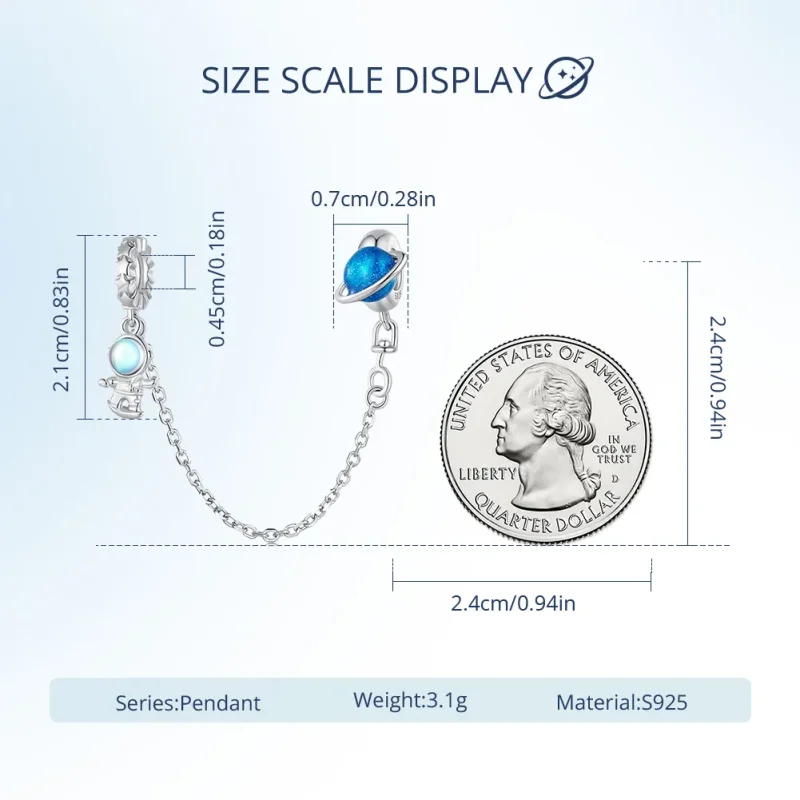 (slika za) Varnostna veriga za astronavte in planete Pandora - BSC792 - Ogled 6
