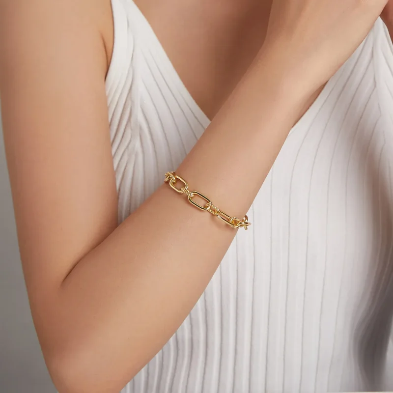 (slika za) Zapestnica Pandora Style Me Link Chain Chain - BSB077 - Ogled 5