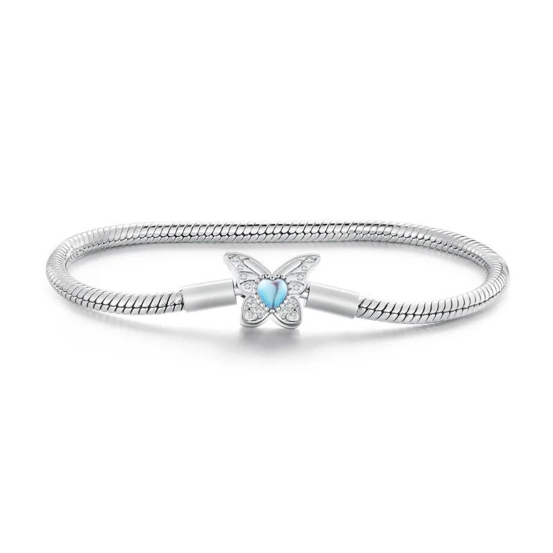 (slika za) Zapestnica z metulji v slogu Pandora - BSB113 - Ogled 8