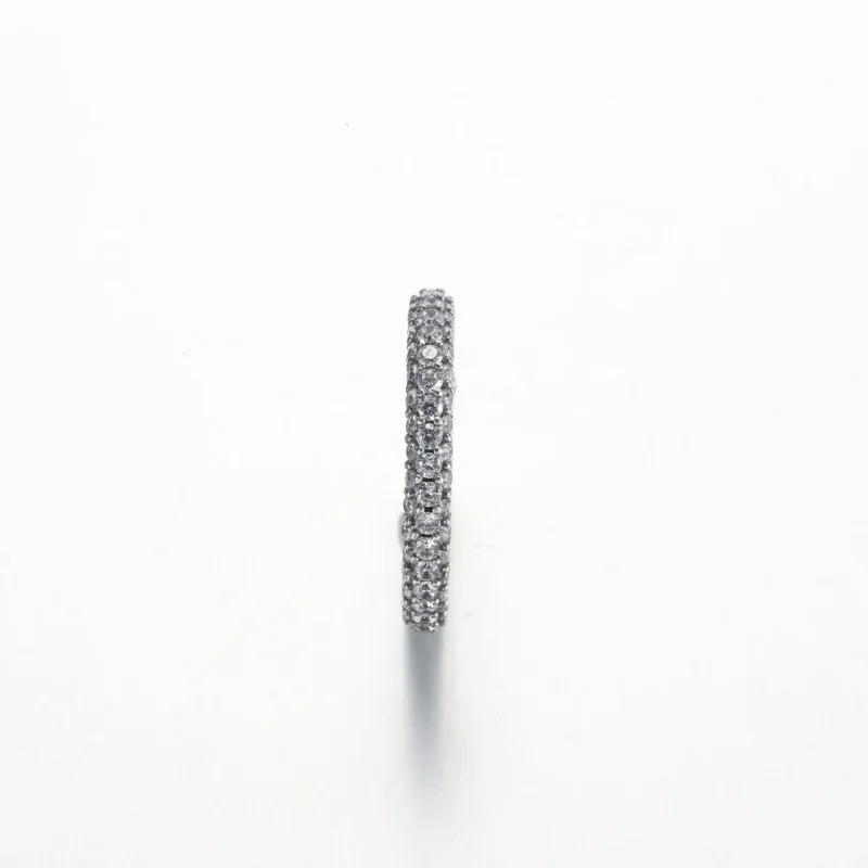 (slika za) Brezčasni enoredni prstan Pandora Pavé - 192627C01 - Ogled 5