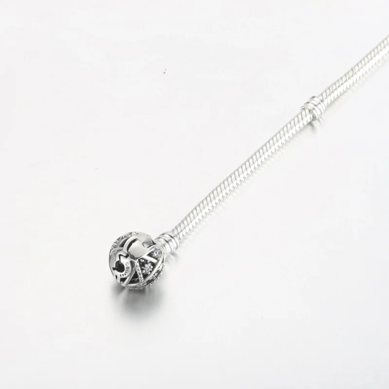 (slika za) Kačasta zapestnica Pandora Moments z zaponko v obliki zvončice iz Disneyjeve Tin - Ogled 5