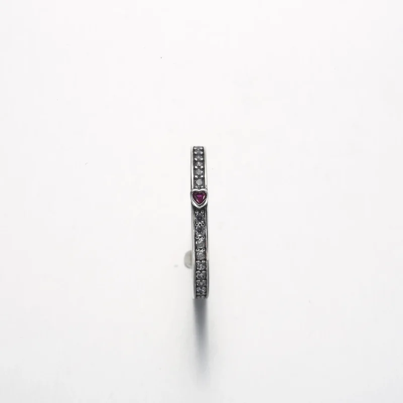 (slika za) Pandora Bleščeči prstan z ljubezenskim sporočilom - 192601C01 - Ogled 5