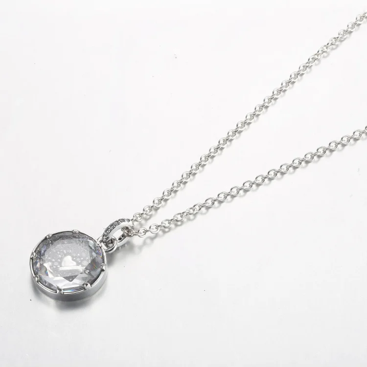 Pandora I love u srebrna ogrlica z obeskom - 392599C01