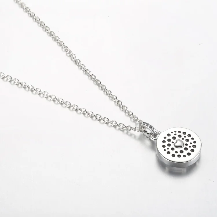 Pandora I love u srebrna ogrlica z obeskom - 392599C01