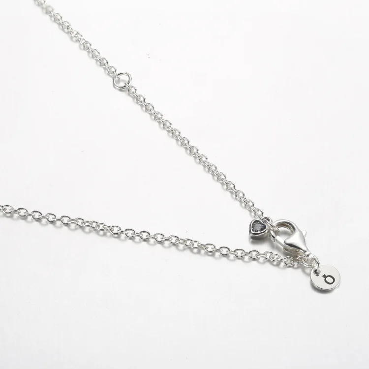 Pandora I love u srebrna ogrlica z obeskom - 392599C01