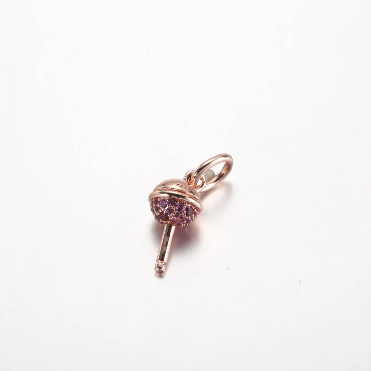 Pandora Lollipop 14k rožnato pozlačen obesek - 782598C01