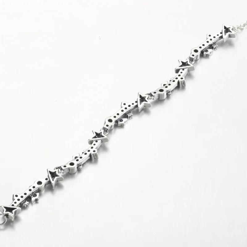 (slika za) Pandora Mlečna pot srebrna zapestnica s prozornim kubičnim cirkonijem - 592425C0 - Ogled 4