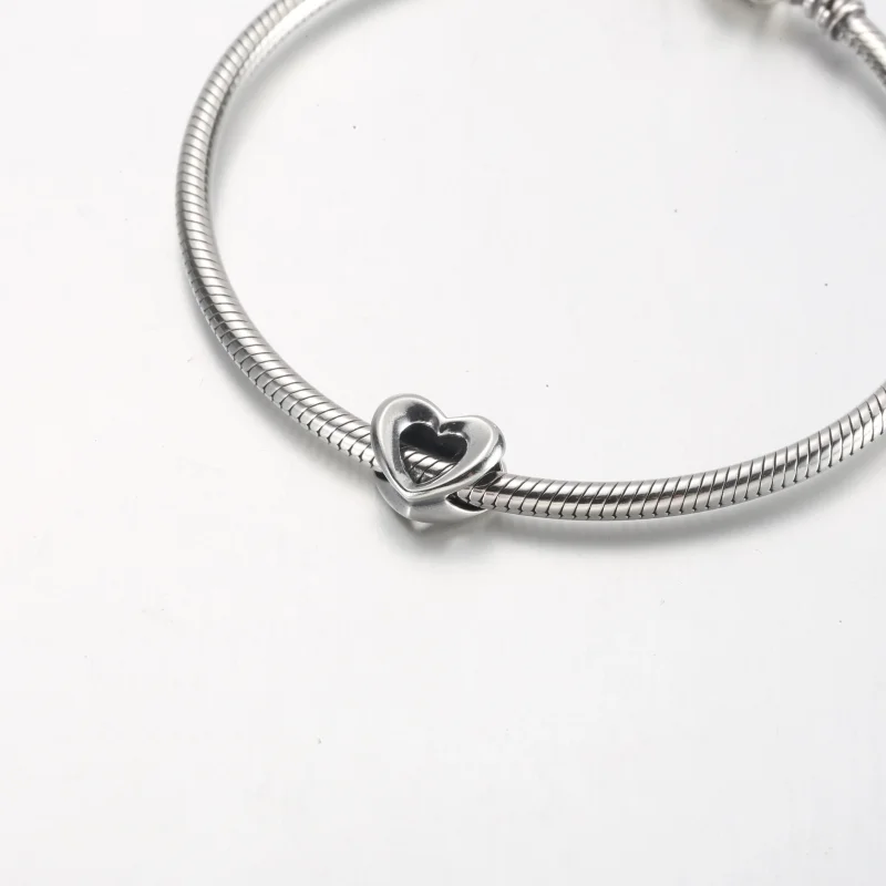 (slika za) Pandora Radiant obesek z odprtim srcem - 792492C00 - Ogled 4