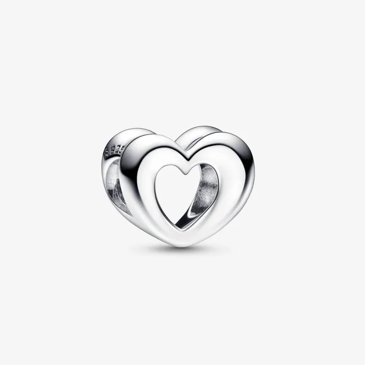 Pandora Radiant obesek z odprtim srcem - 792492C00
