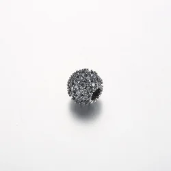 PANDORA Sijoči okrogli obesek s pavé - 792630C01