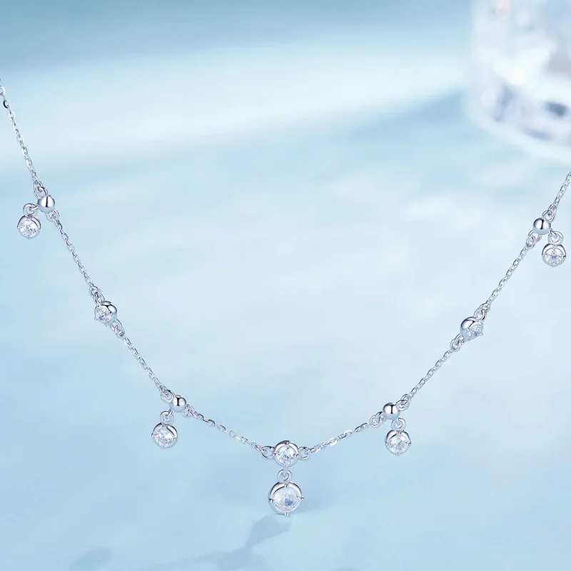 (slika za) Bleščeča ogrinjala z resicami v stilu Pandora - BSN360 - Ogled 2