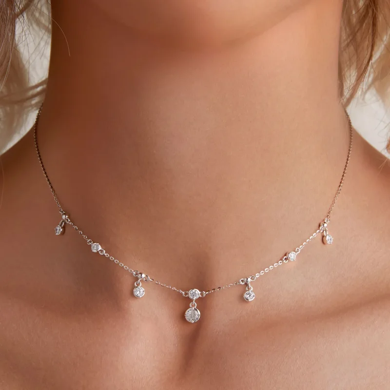 (slika za) Bleščeča ogrinjala z resicami v stilu Pandora - BSN360 - Ogled 5