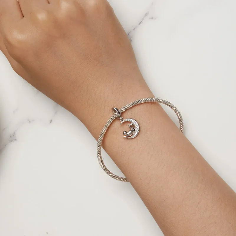 (slika za) Luna in viseča mačka v slogu Pandora - SCC2571 - Ogled 7