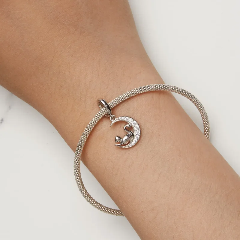 (slika za) Luna in viseča mačka v slogu Pandora - SCC2571 - Ogled 8