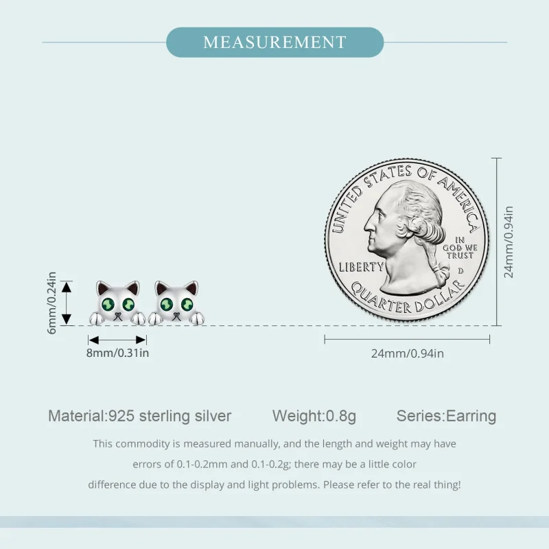(slika za) Mačji uhani, ki se svetijo v temi, v stilu Pandora - SCE1643 - Ogled 6