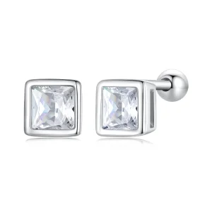 (slika za) Mini uhani s cirkonijevimi zatiči v stilu princese Pandora - BSE885-S