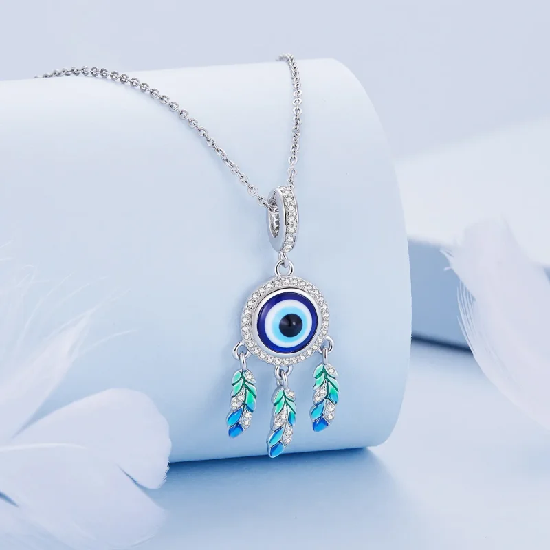 (slika za) Obešalnik s hudičevim očesom v stilu Pandora - BSC785 - Ogled 2