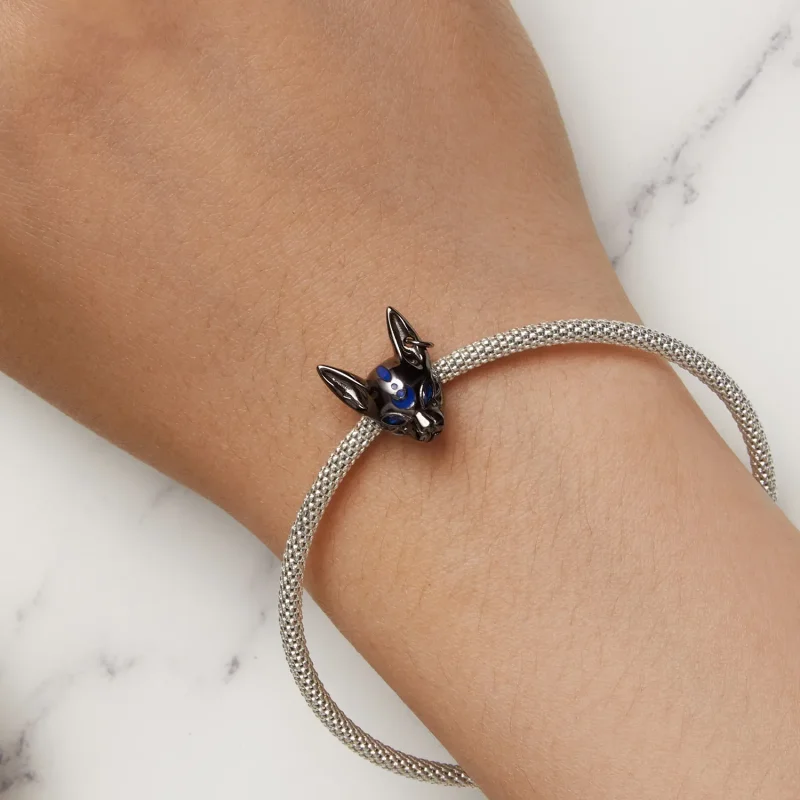 (slika za) Obesek Egiptovski mačji bog v slogu Pandora - SCC2592 - Ogled 7