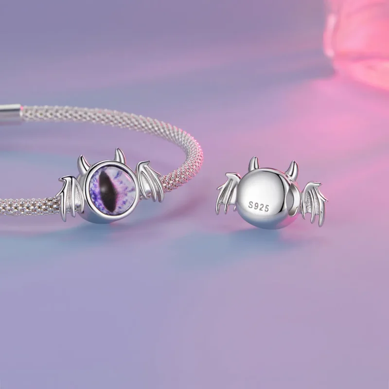 (slika za) Obesek Hudič v stilu Pandora - SCC2531 - Ogled 4