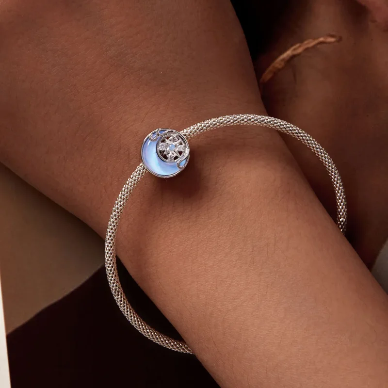 (slika za) Obesek Pandora Moon Starburst - BSC927 - Ogled 7