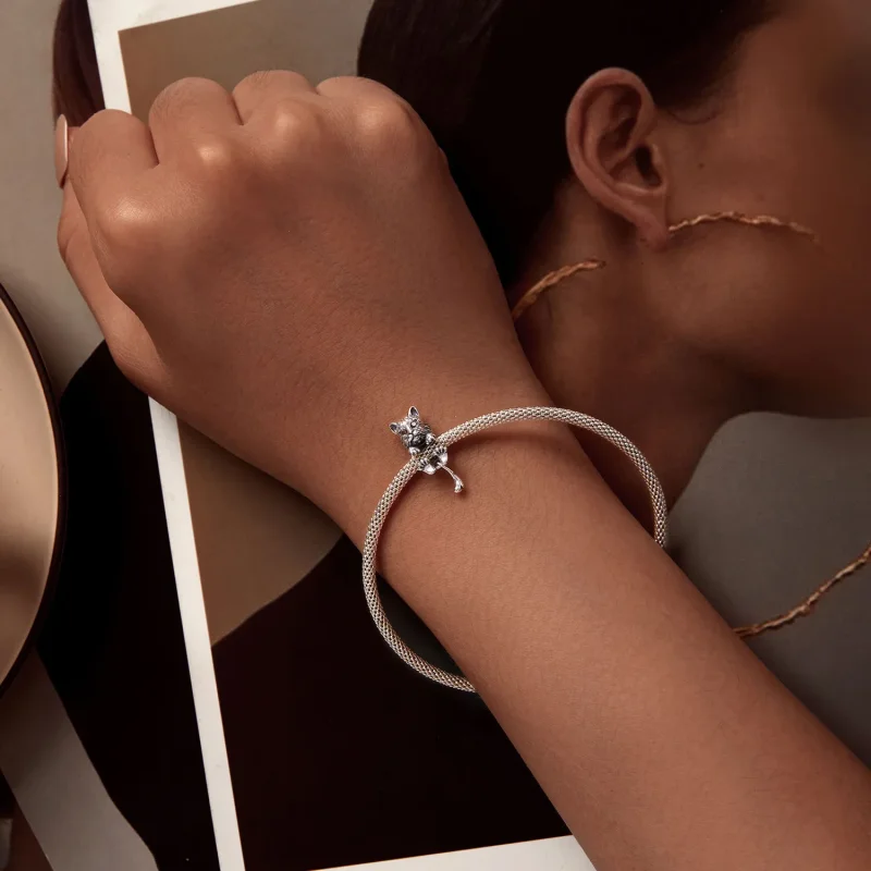 (slika za) Obesek Pandora Style Bobcat - SCC2633 - Ogled 5