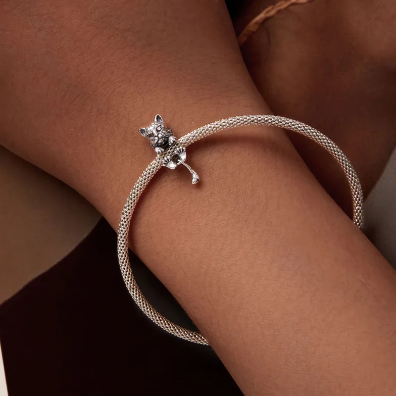 (slika za) Obesek Pandora Style Bobcat - SCC2633 - Ogled 6