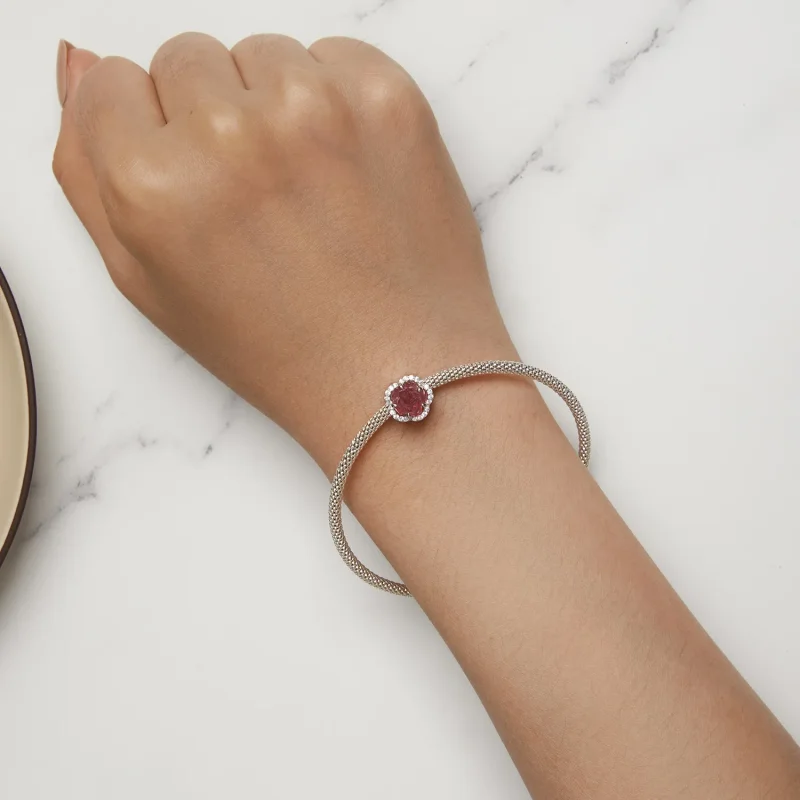 (slika za) Obesek Pandora Style Crystal Rose - BSC904 - Ogled 3