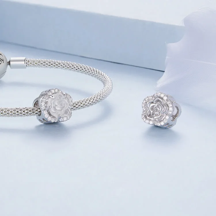 Obesek Pandora Style Crystal Rose - BSC904