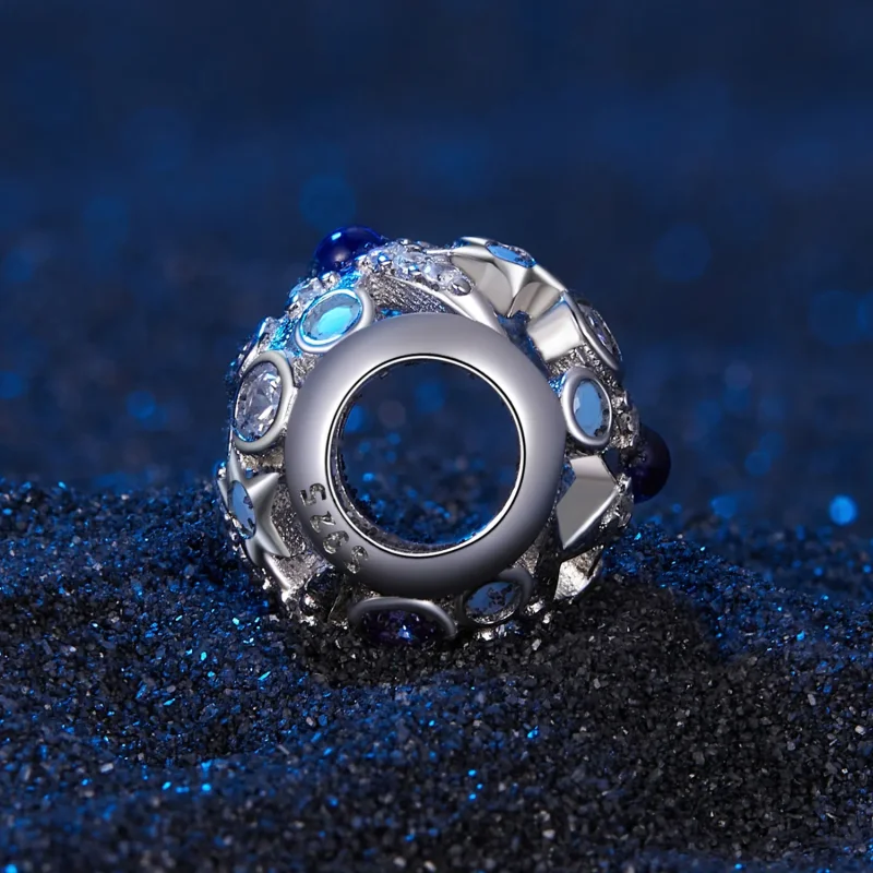 (slika za) Obesek Pandora Style Day and Night Stars - SCC2554 - Ogled 3