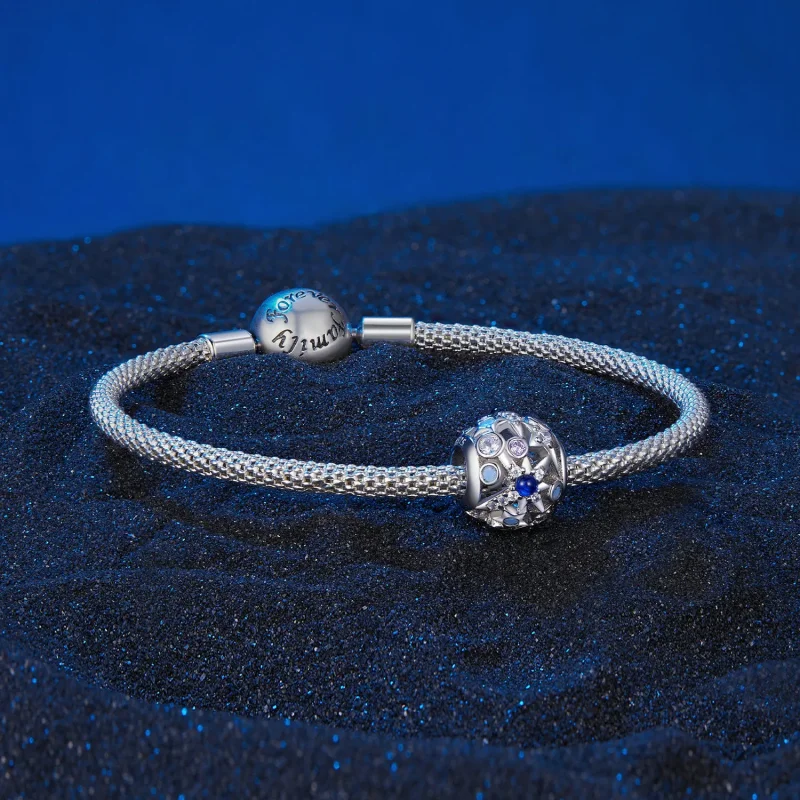 (slika za) Obesek Pandora Style Day and Night Stars - SCC2554 - Ogled 5