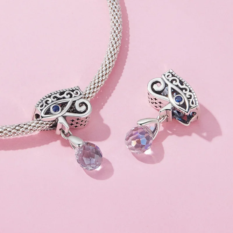 (slika za) Obesek s hudičevim očesom v stilu Pandora - SCC2629 - Ogled 4