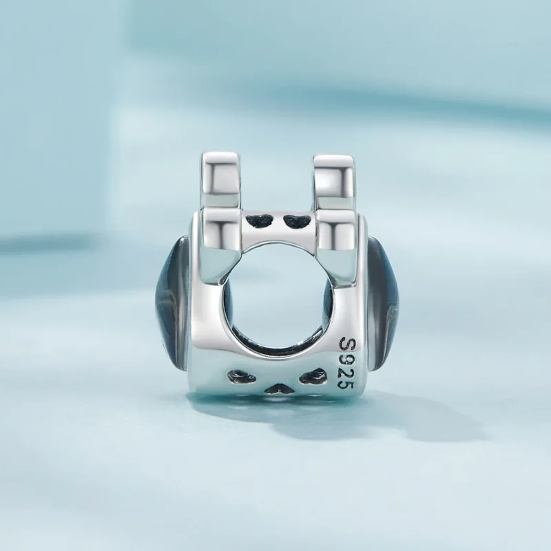 (slika za) Obesek s kamnom razpoloženja v slogu Pandora - SCC2582 - Ogled 4