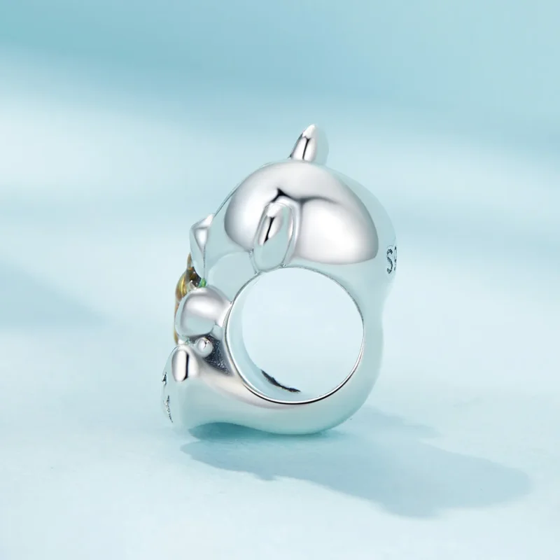 (slika za) Obesek sončnica in medved v slogu Pandora - SCC2560 - Ogled 3