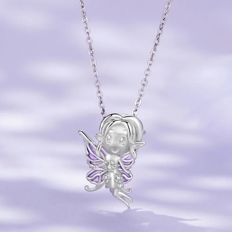 (slika za) Obesek v stilu Pandora Butterfly Elf - SCC2544 - Ogled 2