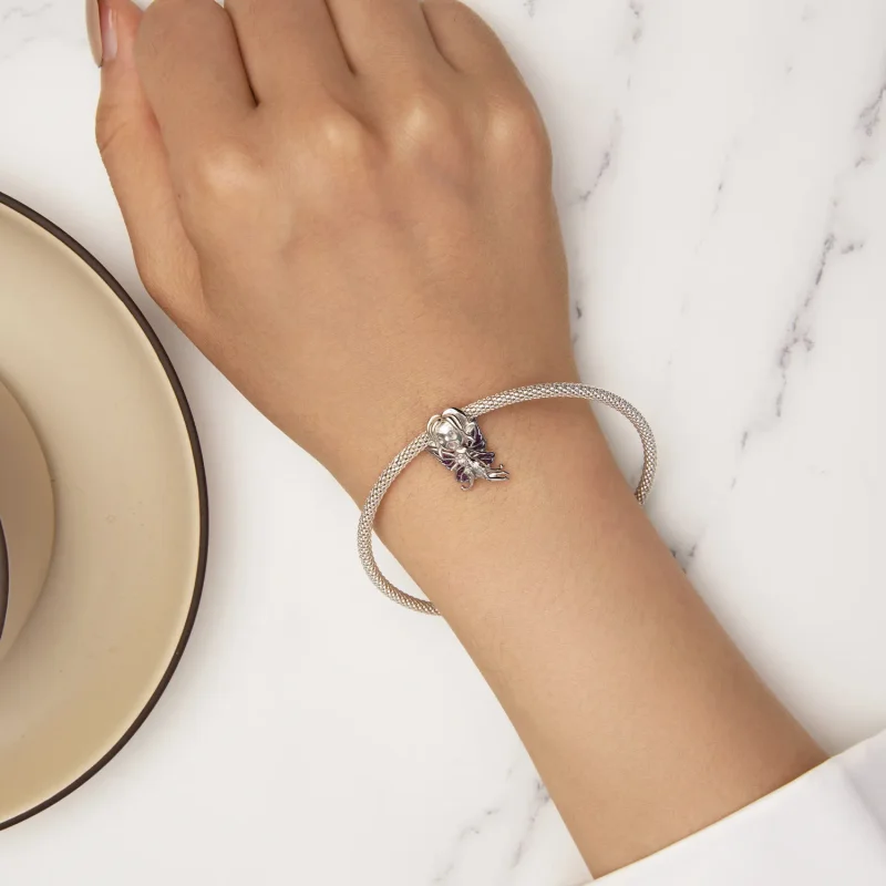 (slika za) Obesek v stilu Pandora Butterfly Elf - SCC2544 - Ogled 6