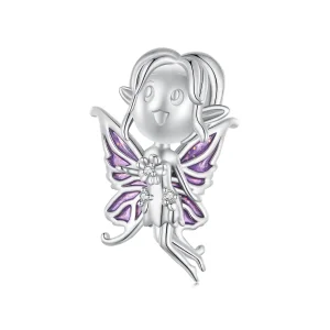 (slika za) Obesek v stilu Pandora Butterfly Elf - SCC2544
