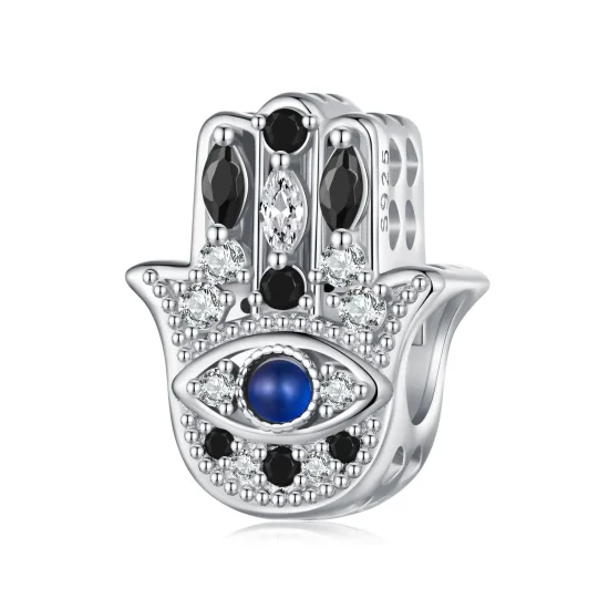 (slika za) Obesek v stilu Pandora Hand of Fatima - SCC2522
