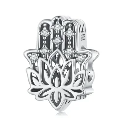 Obesek v stilu Pandora Hand of Fatima - SCC2628