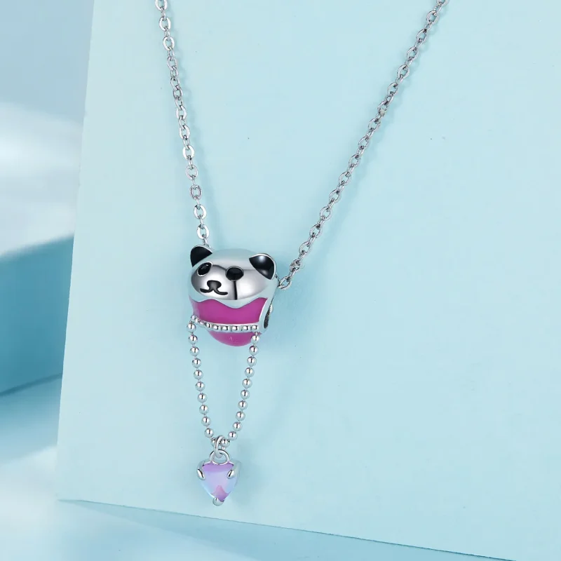 (slika za) Obesek z balonom z medvedom Pandora Style - SCC2550 - Ogled 2