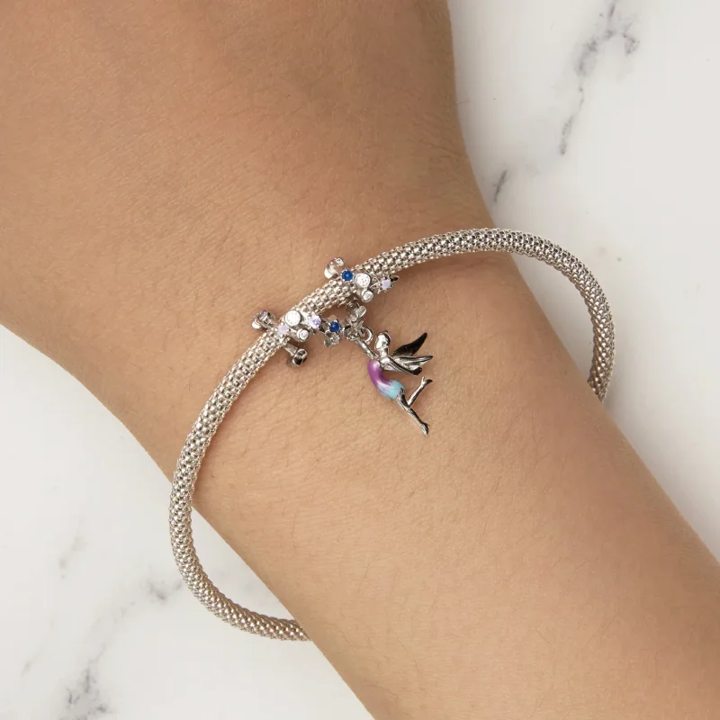 (slika za) Obesek za dnevne in nočne škrate v stilu Pandora - SCC2552 - Ogled 6