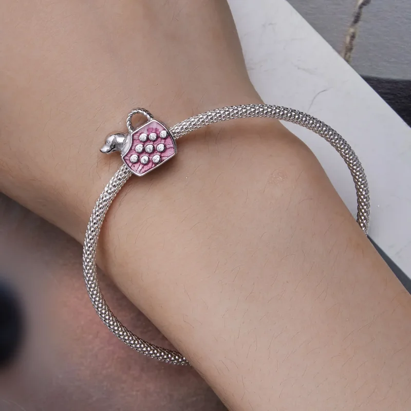 (slika za) Obesek za psa v stilu Pandora - SCC2473 - Ogled 5