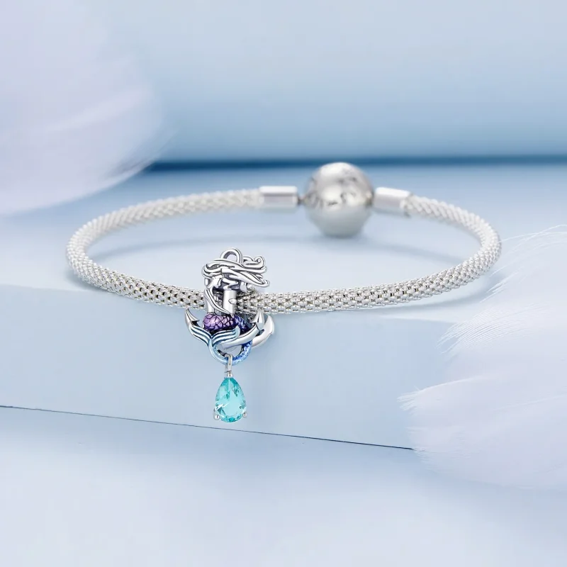 (slika za) Obesek za sidro v stilu Pandora - BSC903 - Ogled 3